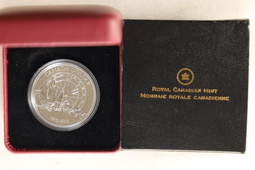 2013 CANADA BRILLIANT UNC SILVER DOLLAR "CANADIAN (1 of 3)