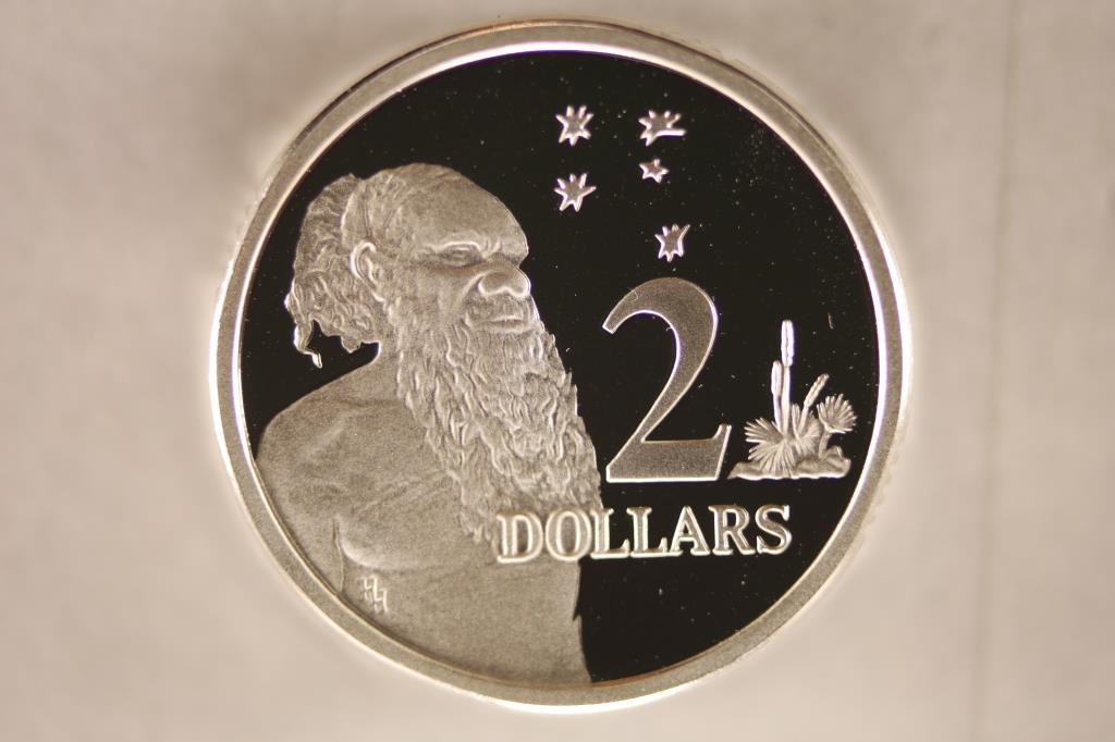1988 AUSTRALIA SILVER $2 PROOF COIN (1 of 2)