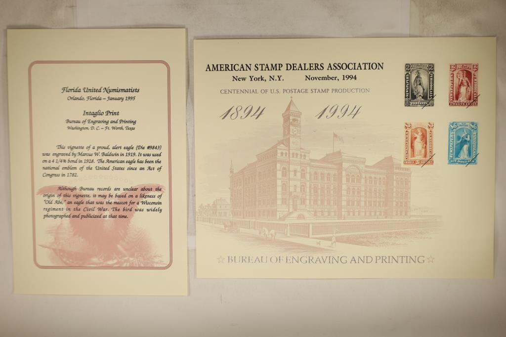 2-BUREAU OF ENGRAVING AND PRINTING AMERICAN STAMP (1 of 2)