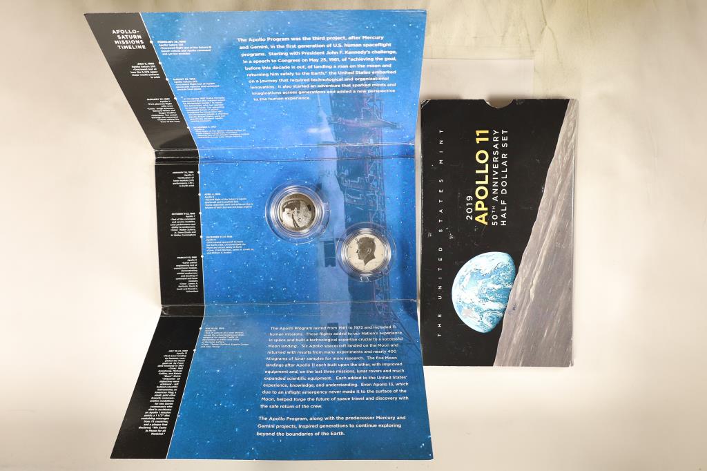 2019 APOLLO 11 PF 50TH ANNIVERSARY SET CONTAINS: (1 of 4)