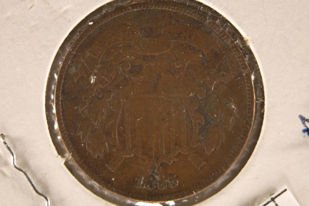 1865 U.S. 2 CENT PIECE (1 of 2)