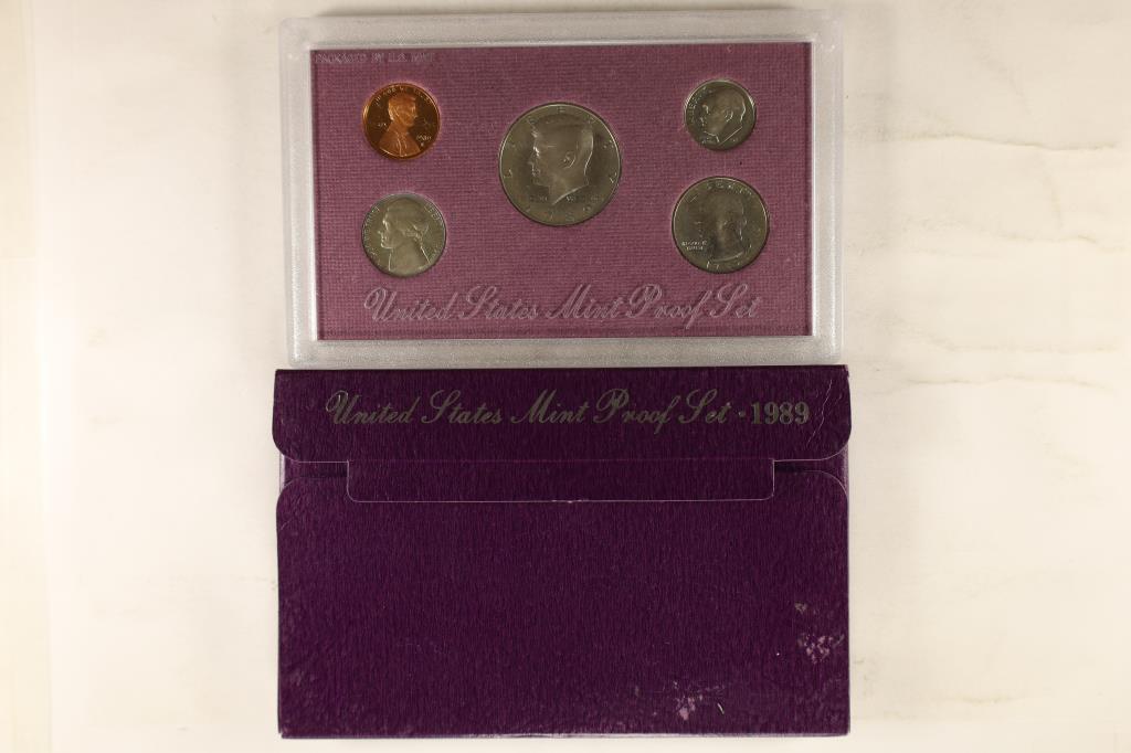 1989 US PROOF SET (WITH BOX) (1 of 2)