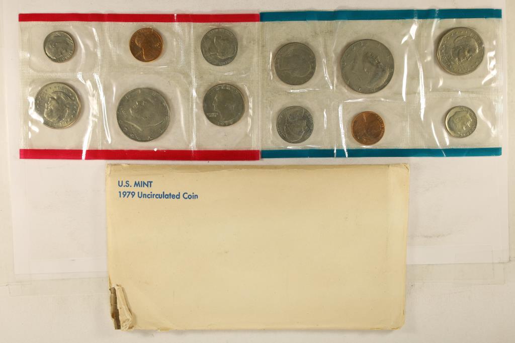 1979 US MINT SET (UNC) P/D (WITH ENVELOPE) (1 of 2)