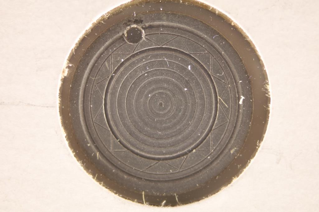 LOVE TOKEN ON SILVER DIME. "MC" ON OBVERSE AND (1 of 2)