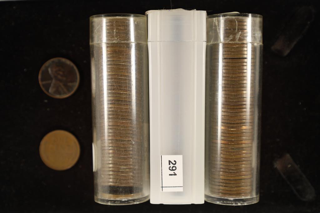 3-50 CENT ROLLS OF LINCOLN WHEAT CENTS.1942-P (50) (1 of 1)