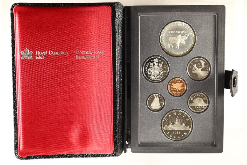 1985 CANADA DOUBLE DOLLAR PROOF SET NATIONAL (1 of 3)