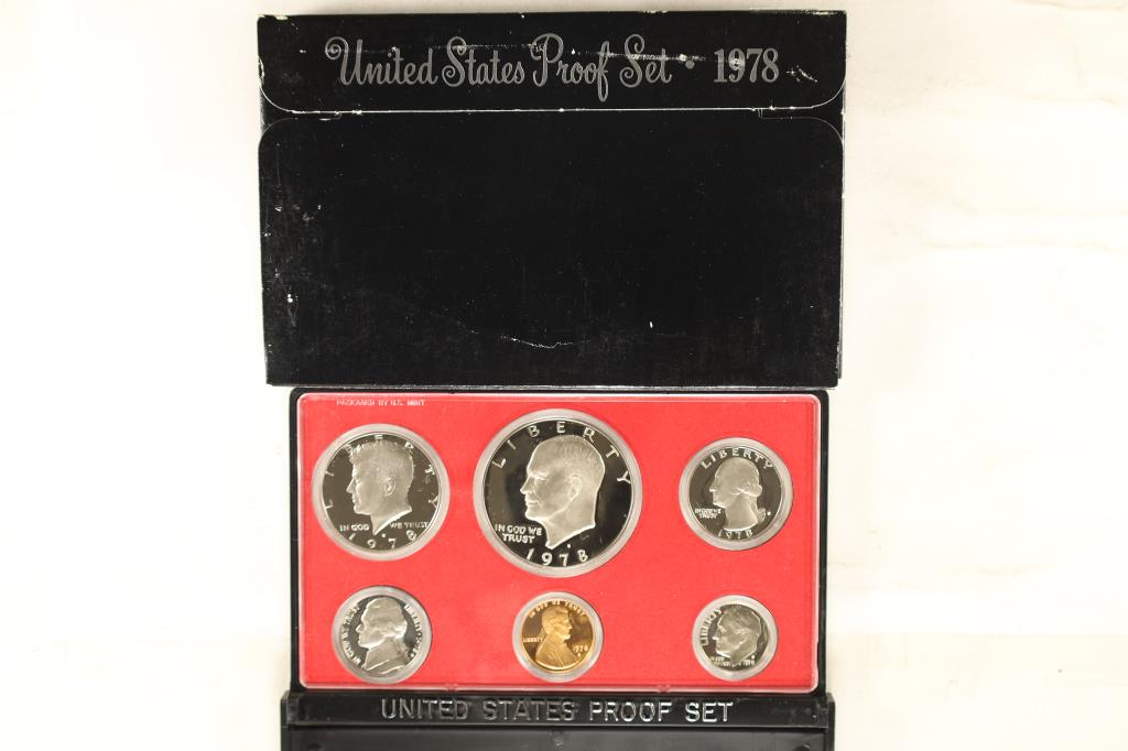 1978 US PROOF SET (WITH BOX) (1 of 2)