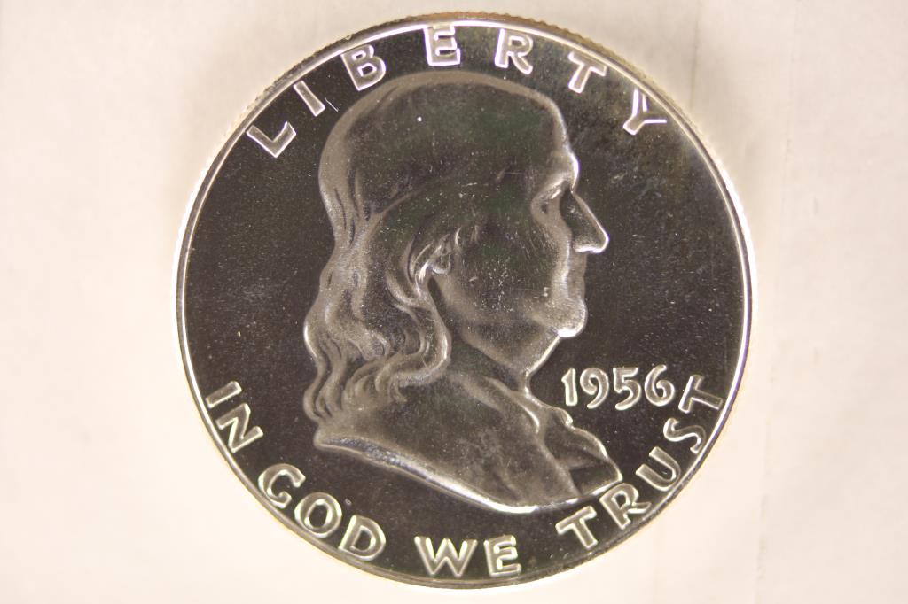 1956 FRANKLIN HALF DOLLAR PROOF (1 of 2)