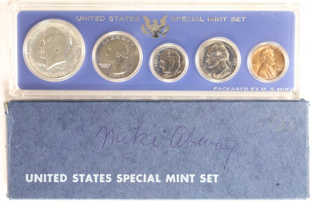 1966 US SPECIAL MINT SET WITH BOX (1 of 2)