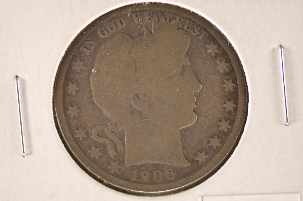 1906-D BARBER HALF DOLLAR (1 of 2)