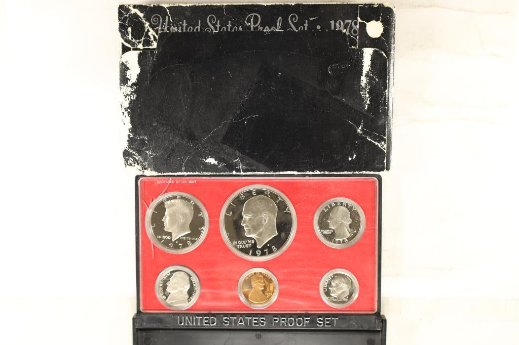 1978 US PROOF SET (WITH BOX) BOX IS ROUGH (1 of 2)