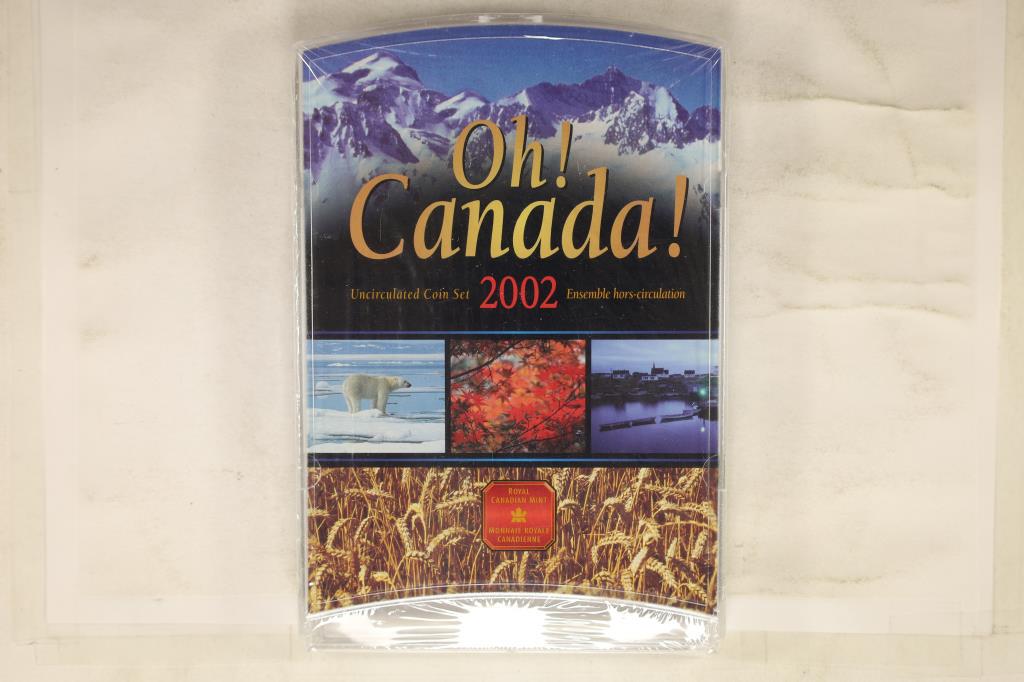 2002 CANADA "OH! CANADA!' 7 COIN UNC SET (1 of 2)