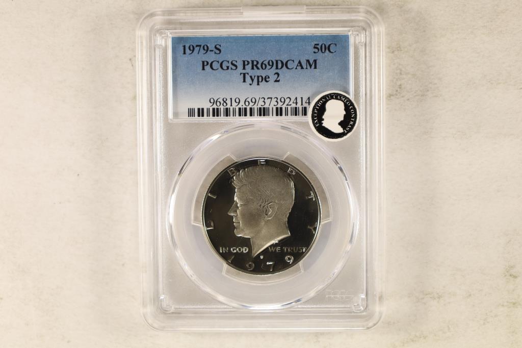 1979-S KENNEDY HALF DOLLAR PCGS PR69 DCAM (1 of 2)