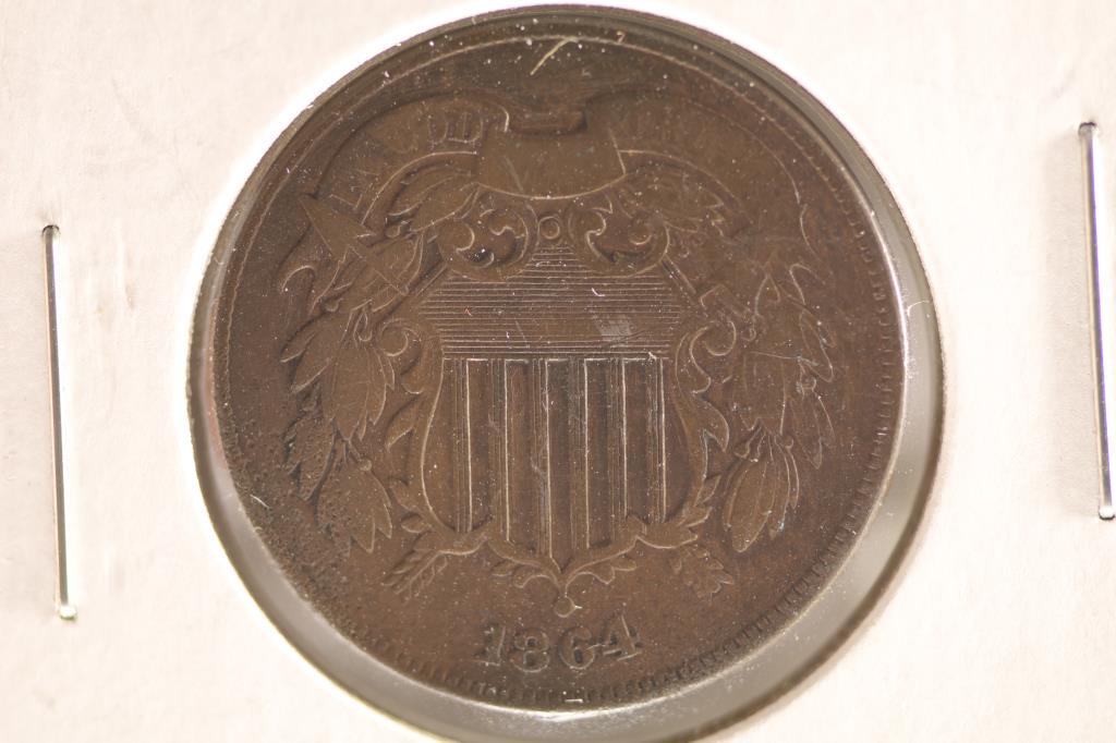 1864 US TWO CENT PIECE (1 of 2)