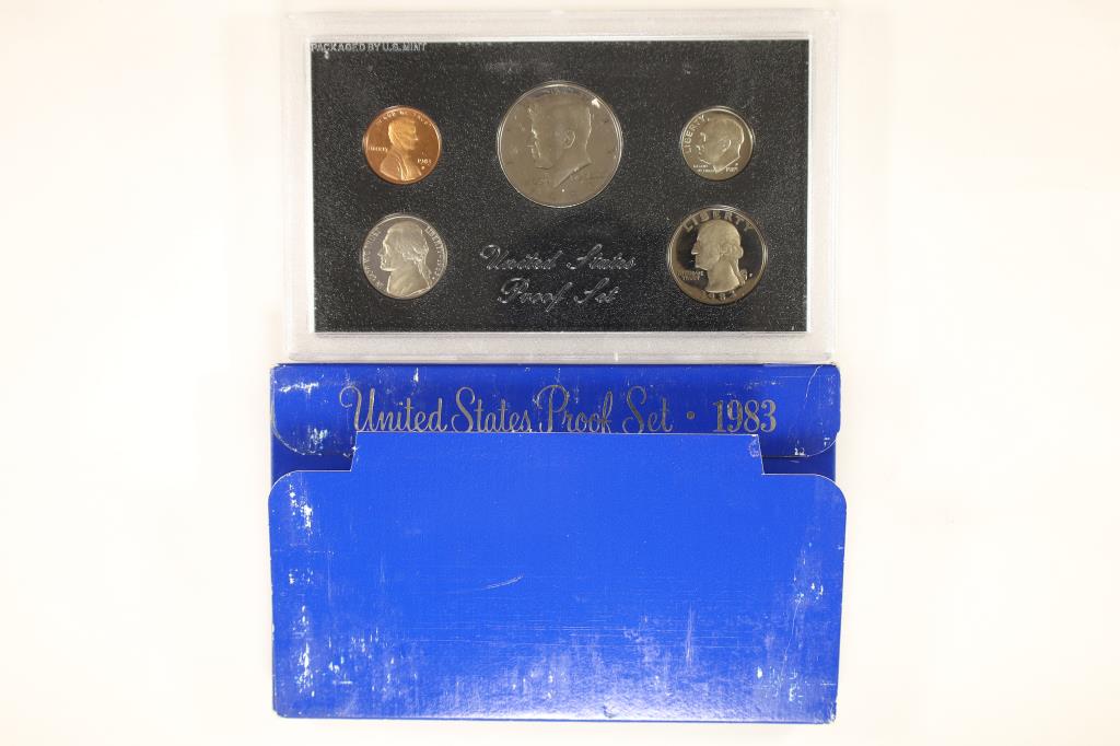 1983 US PROOF SET (WITH BOX) (1 of 2)