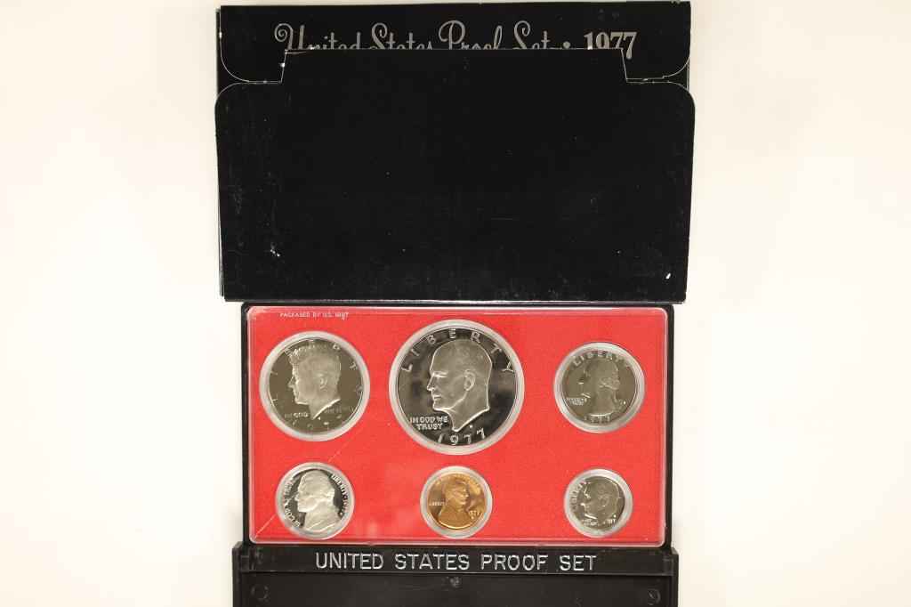 1977 US PROOF SET (WITH BOX) (1 of 2)