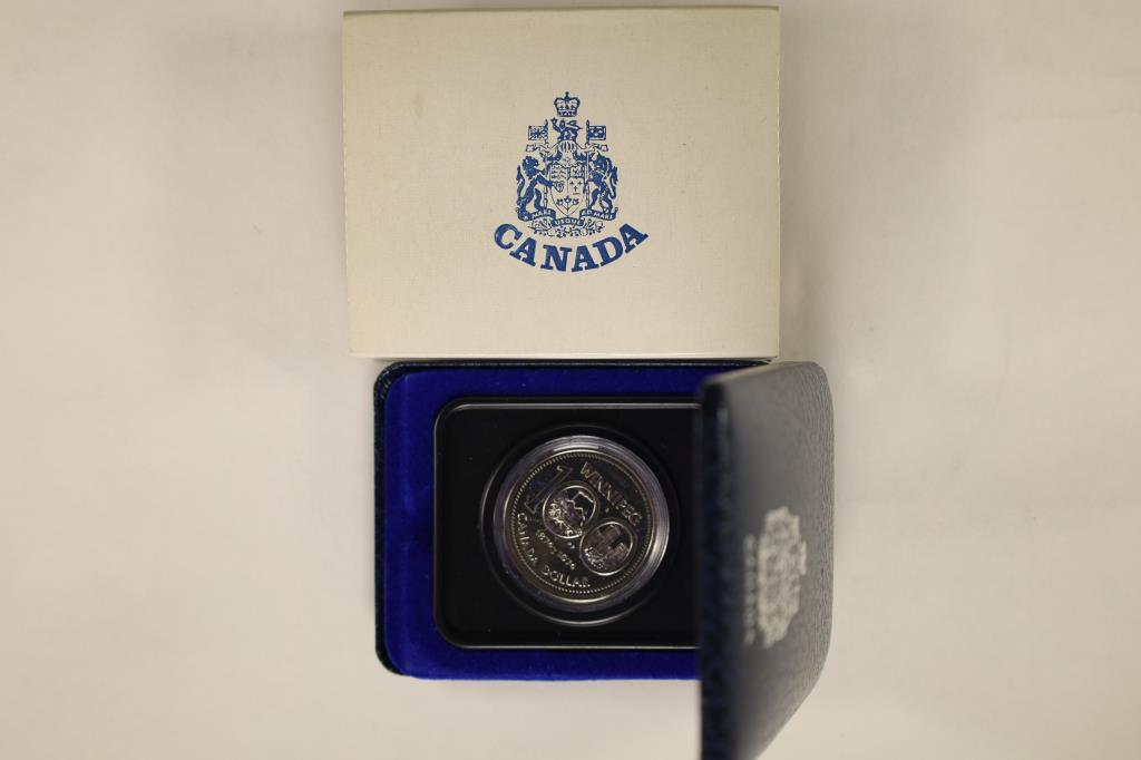 1974 CANADA UNC DOLLAR IN BLUE FLIP CASE (1 of 3)