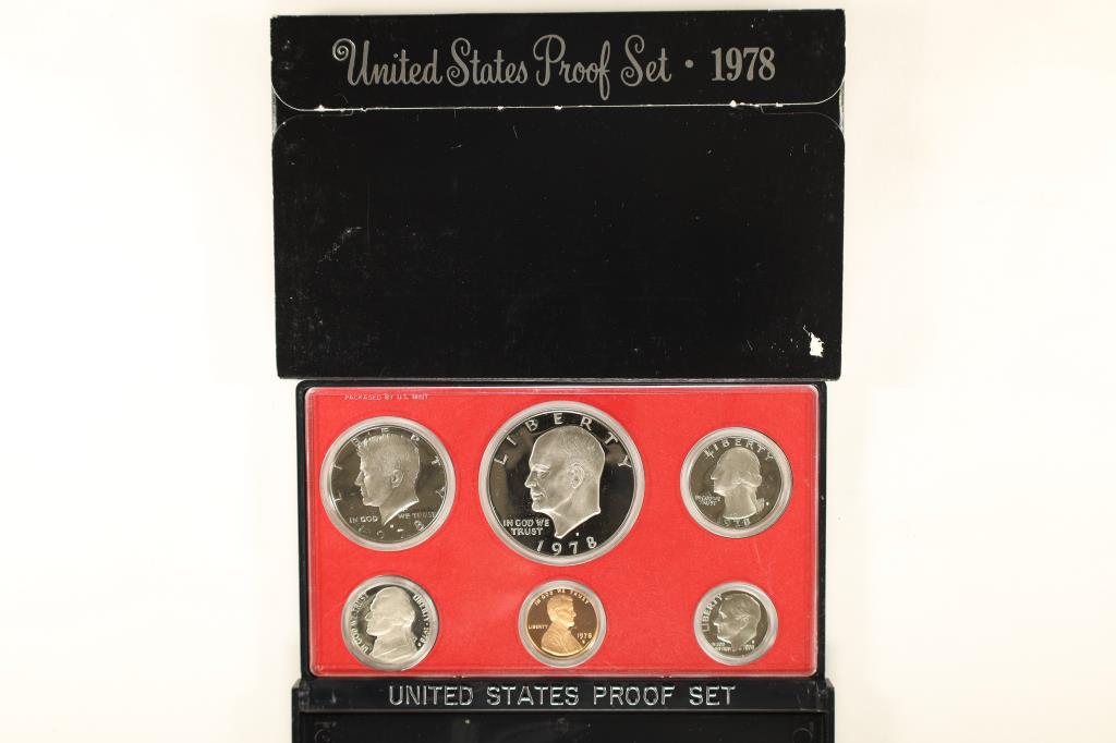 1978 US PROOF SET (WITH BOX) (1 of 2)