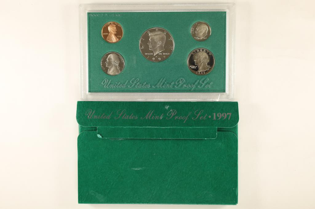 1997 US PROOF SET (WITH BOX) (1 of 2)