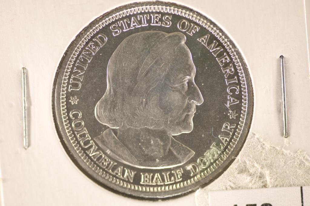 1893 COLOMBIAN EXPOSITION HALF DOLLAR BU (1 of 2)