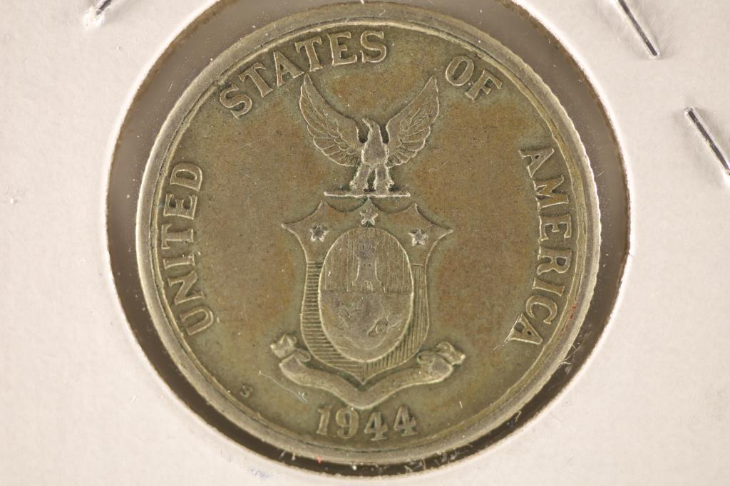 1944-S PHILIPPINES SILVER 50 CENTAVOS .2411 OZ ASW (1 of 2)