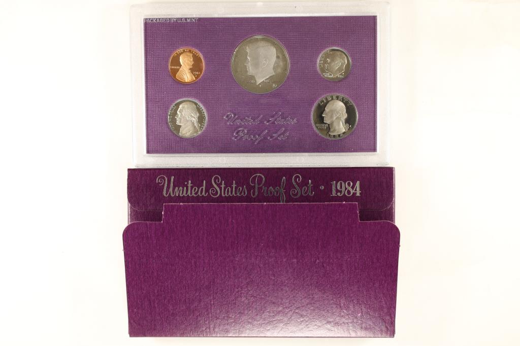 1984 US PROOF SET (WITH BOX) (1 of 2)