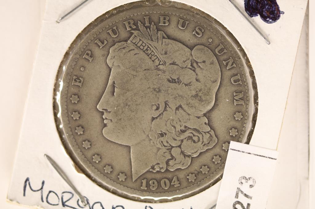 1904-S MORGAN SILVER DOLLAR BETTER DATE (1 of 2)