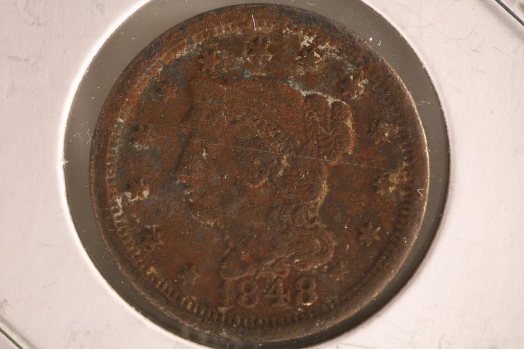 1848 US LARGE CENT (1 of 2)