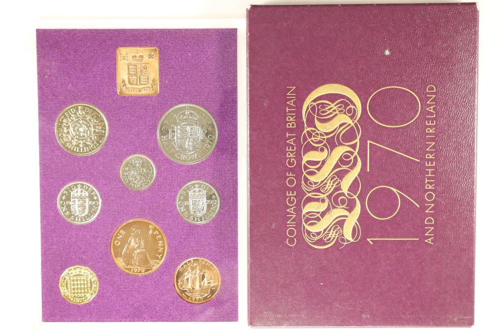 1970 COINAGE OF GREAT BRITAIN AND NORTHERN IRELAND (1 of 3)