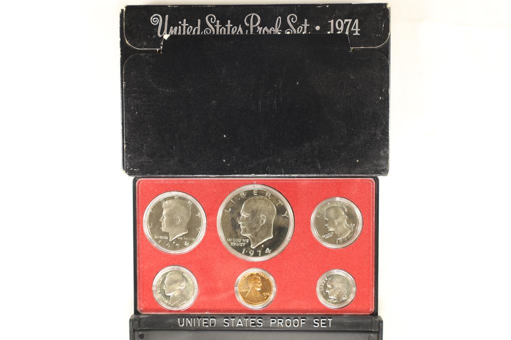 1974 US PROOF SET (WITH BOX) (1 of 2)