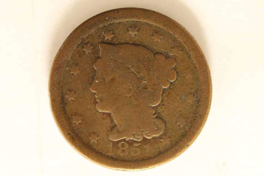 1851 US LARGE CENT (1 of 2)