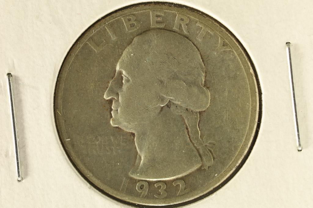 KEY DATE 1932-D WASHINGTON SILVER QUARTER (1 of 2)