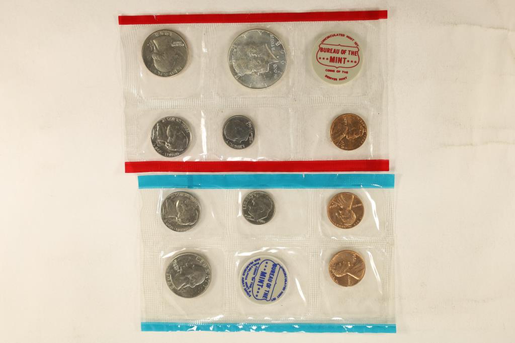 1968 US MINT SET (UNC) P/D/S (WITHOUT ENVELOPE) (1 of 2)