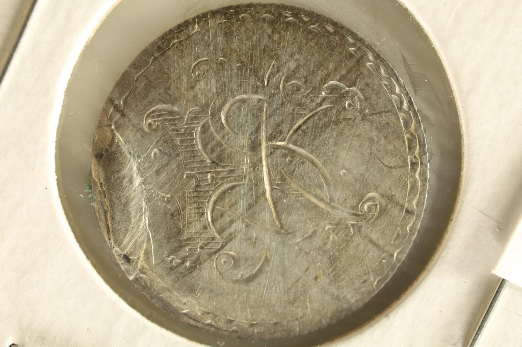 LOVE TOKEN ON NEWFOUNDLAND SILVER 10 CENT (1 of 2)