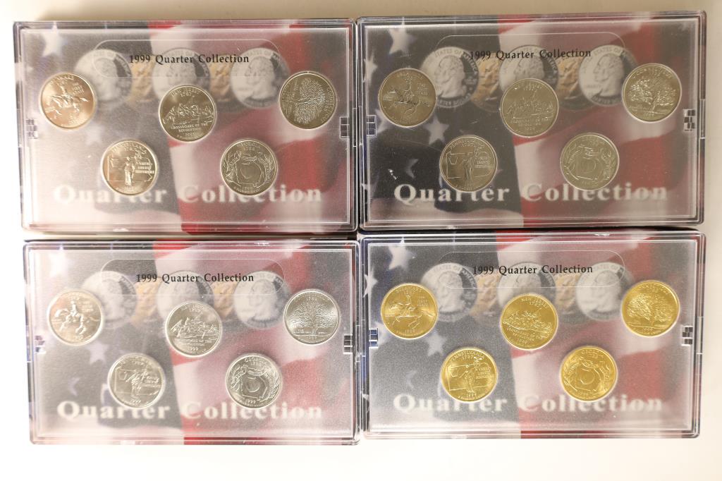4-1999 US STATE QUARTER SETS WITH BOXES (1 of 3)