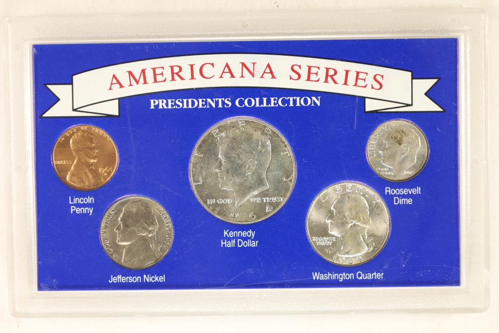 AMERICANA SERIES PRESIDENTS COLLECTION FEATURES: (1 of 2)