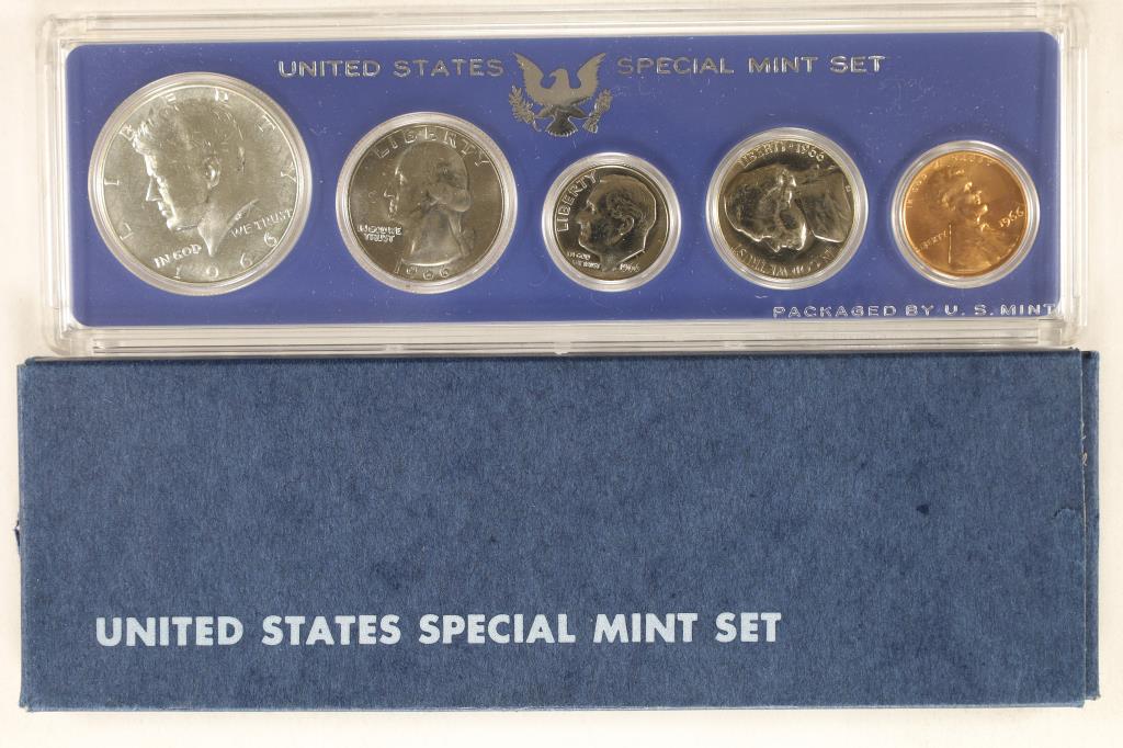 1966 US SPECIAL MINT SET WITH BOX (1 of 2)