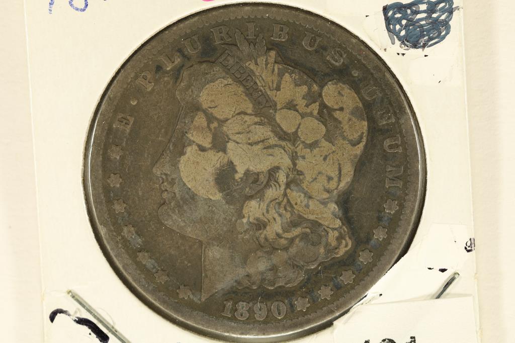 1890-CC MORGAN SILVER DOLLAR (1 of 2)