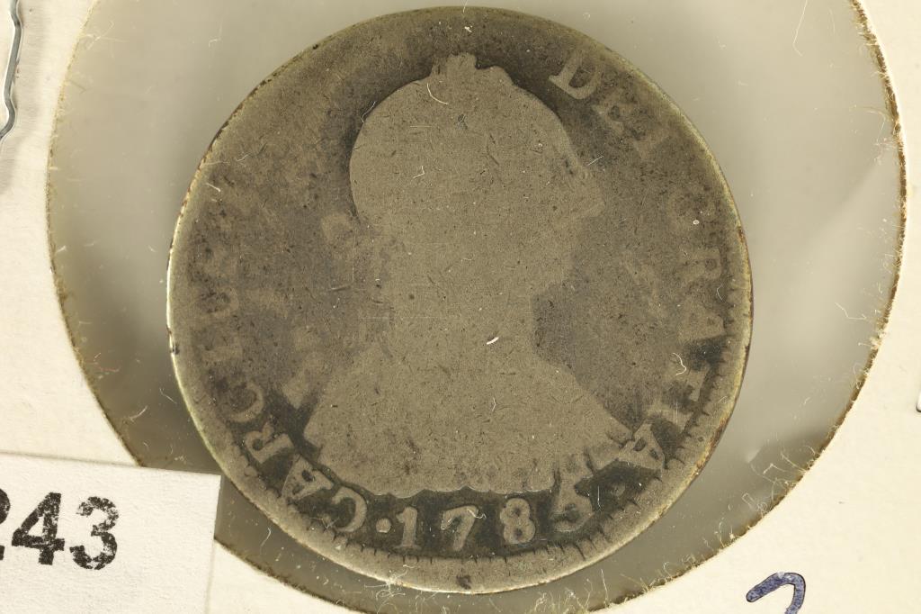 1785 / 4 SPANISH SILVER 2 REALES (1 of 2)