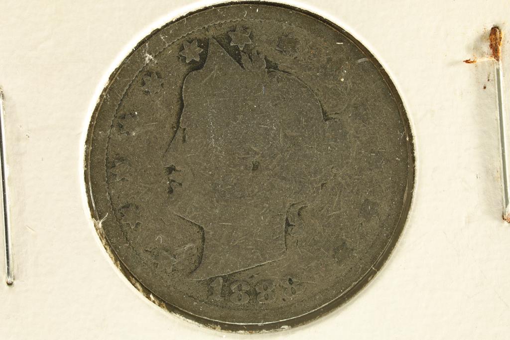 1888 LIBERTY "V" NICKEL KEY DATE (1 of 2)
