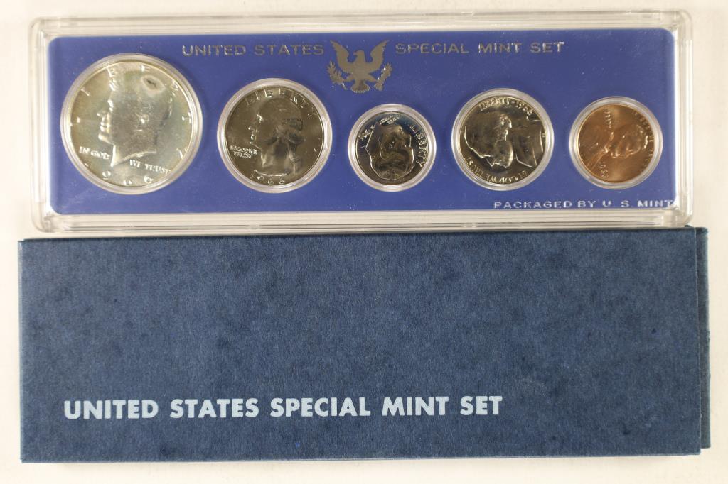 1966 US SPECIAL MINT SET WITH BOX (1 of 2)