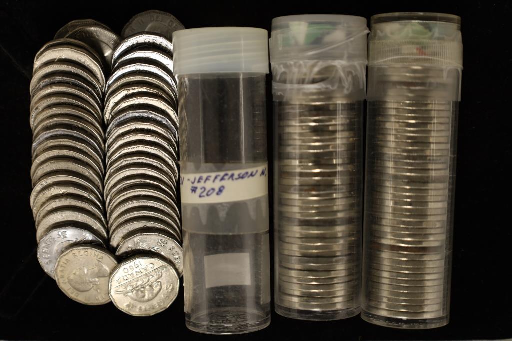 120 CANADA FIVE CENT COINS: 1922-2007 (1 of 1)