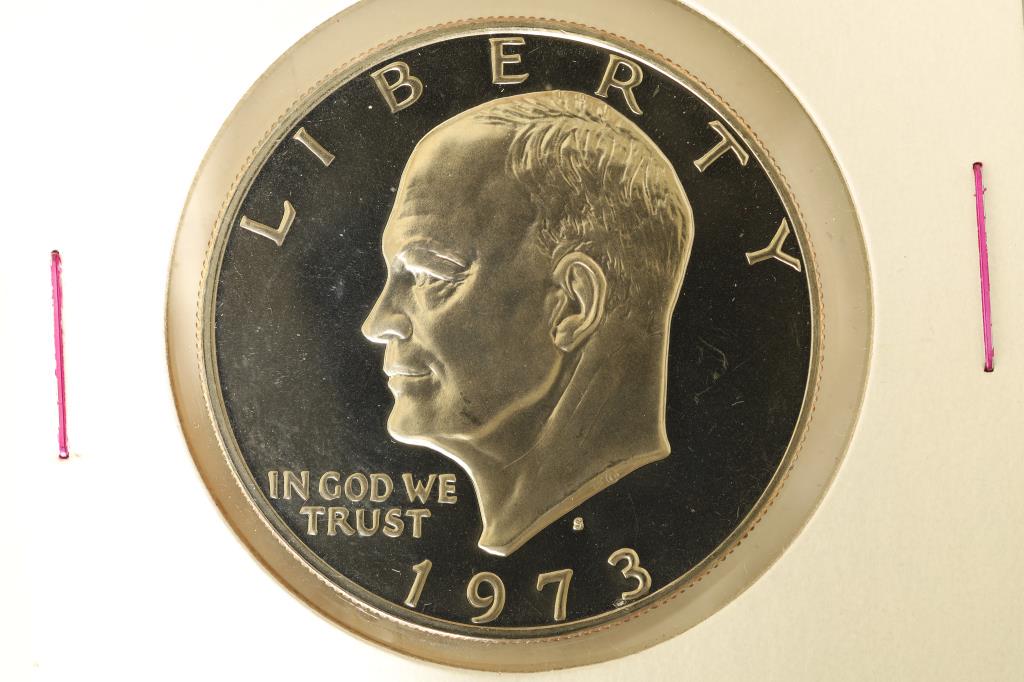1973-S PROOF IKE DOLLAR (1 of 2)