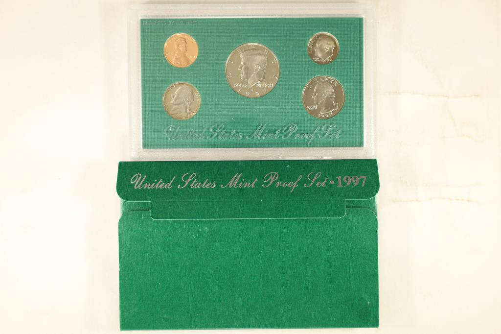 1997 US PROOF SET (WITH BOX) (1 of 2)