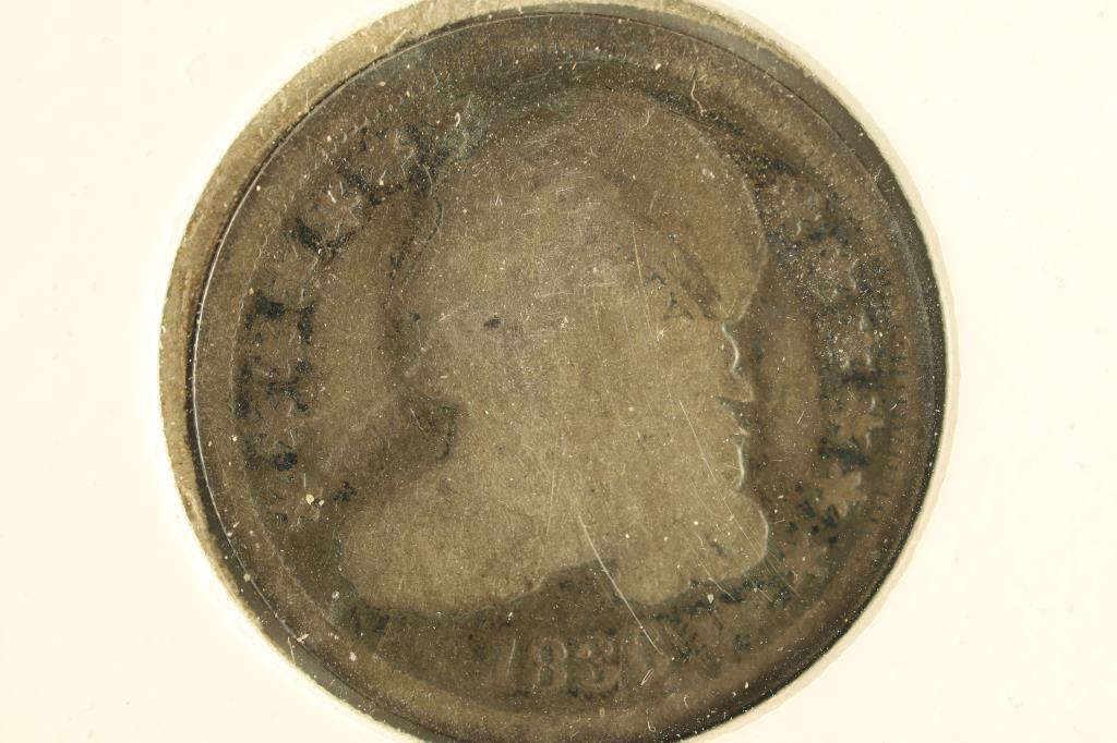 1836 CAPPED BUST DIME (1 of 2)