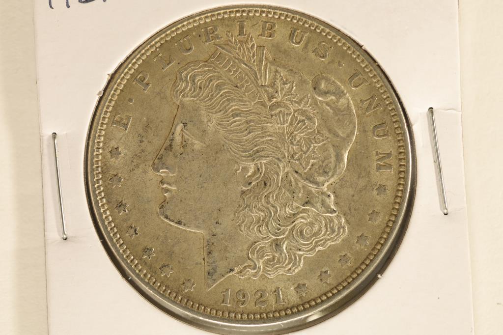 1921 MORGAN SILVER DOLLAR (1 of 2)