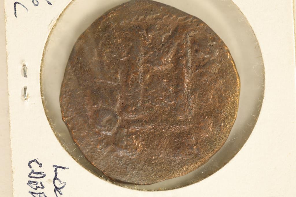BYZANTINE FOLIS ANCIENT COIN HALF DOLLAR SIZE: WATCH FOR OUR NEXT AUCTION ON MON. MARCH 20TH, 2023 AT 7 PM EST