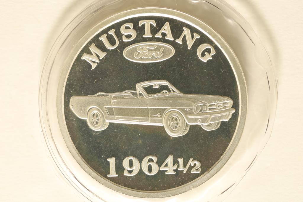 1 TROY OZ .999 FINE SILVER PROOF ROUND (1964 1/2 (1 of 2)