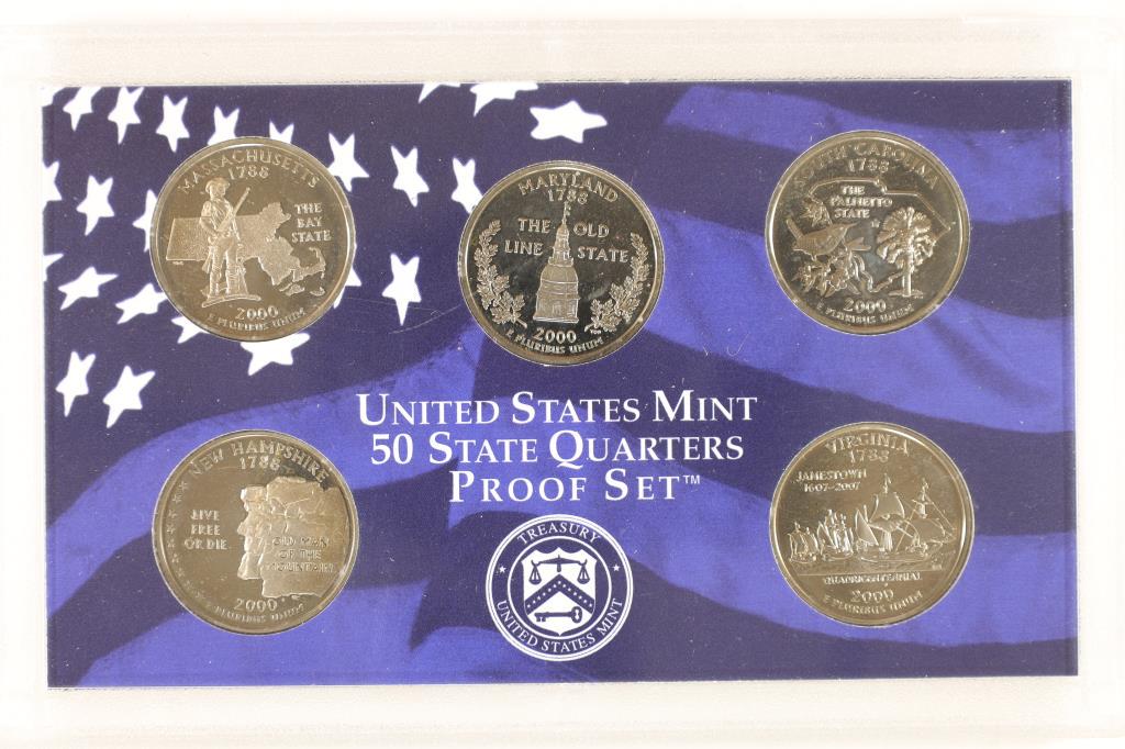 2006 US 50 STATE QUARTERS PROOF SET NO BOX (1 of 2)