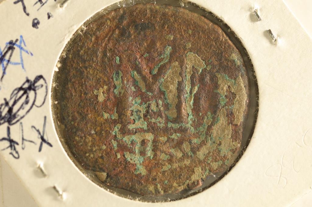 CIRCA 612 AD BYZANTINE EMPIRE FOLLIS ANCIENT COIN: WATCH FOR OUR NEXT AUCTION ON MONDAY APRIL 10TH, 2023 AT 7 PM EDT